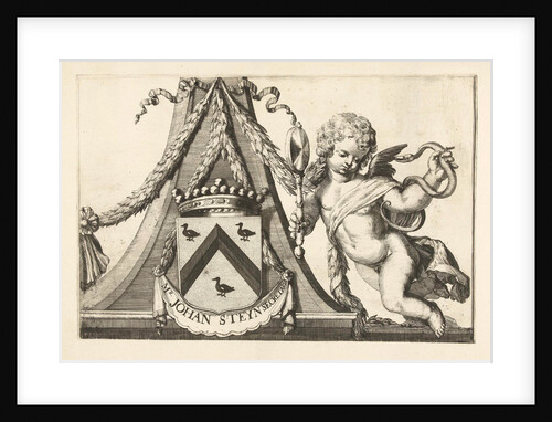 Coat of arms of Jacob Steyn by Romeyn de Hooghe