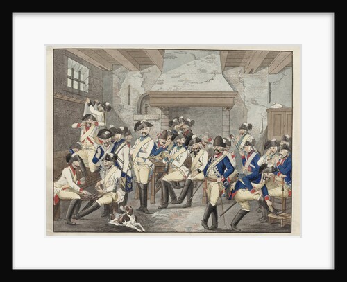 Uniforms of the Dutch cavalry, ca 1787-1790 by Anonymous