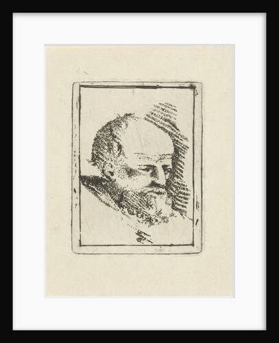 Head of an Old Man by Simon Klapmuts