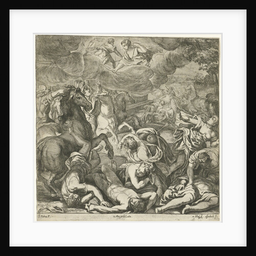 Apollo and Diana kill the children of Niobe by Jacopo Palma