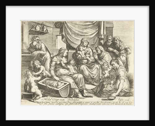 Holy Family by Claes Jansz. Visscher II