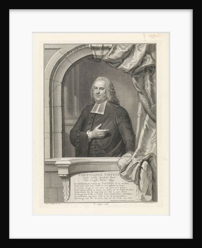 Portrait of Christiaan Tisteijn by Pieter Meyer