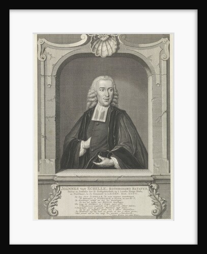 Portrait of Johannes Schelle by Pieter Meyer