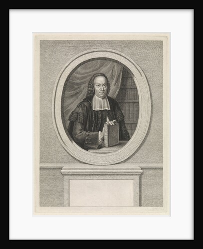 Portrait of Leonard Offerhaus by Fridericus Carolus de Hosson