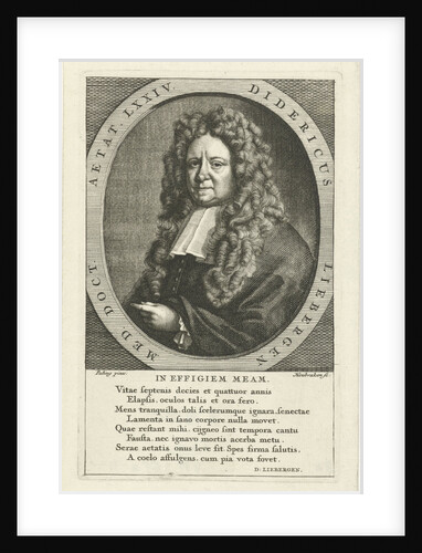 Portrait of Didericus Liebergen by Didericus Liebergen