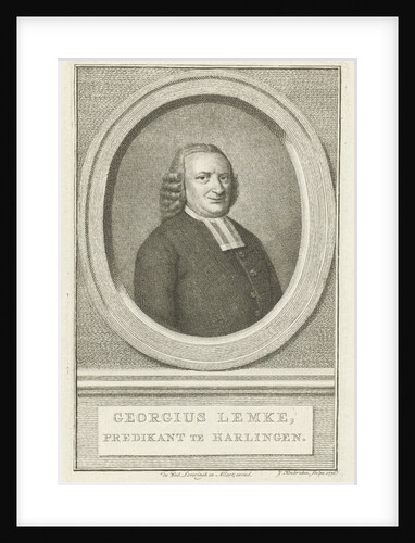 Portrait of Georgius Lemke by Jacobus Loveringh & Johannes Allart