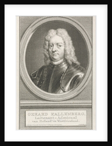 Portrait of Gerard Callenburgh by Isaak Tirion