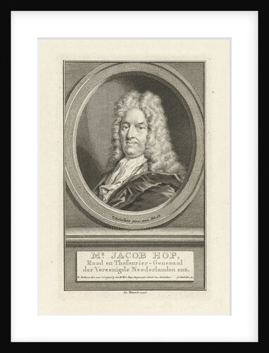Portrait of Jacob Hop by Hendrik Pothoven