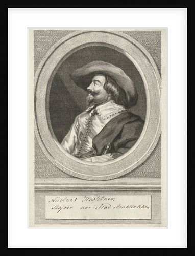 Portrait of Nicholas Hasselaer by Hendrik Pothoven