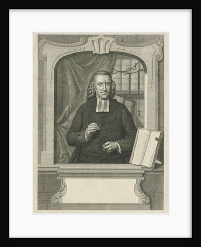 Portrait of John Hamelau by Jacob Houbraken