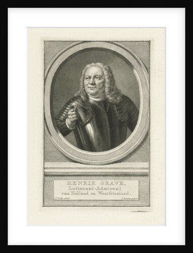 Portrait of Henry Grave by Jacob Houbraken