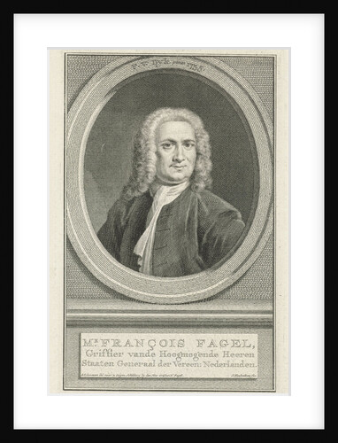 Portrait of François Fagel by Isaak Tirion