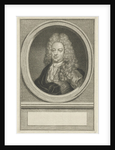 Portrait of Bruno van der Dussen by Jacob Houbraken