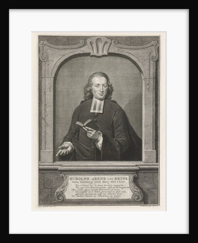 Portrait of Rudolf Arend ten Brink by Rutger Schutte