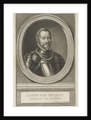 Portrait of Louis the Boisot by Isaak Tirion