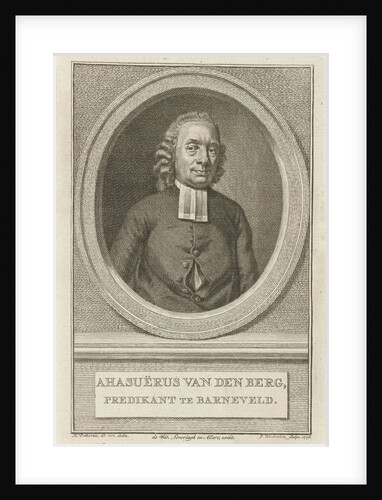 Portrait of Ahasuerus van den Berg by Jacobus Loveringh & Johannes Allart