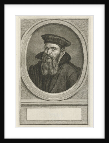 Portrait of William Bardes by Jacob Houbraken