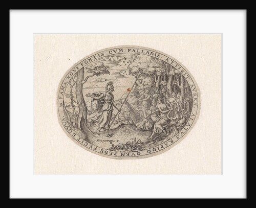 Minerva visits the Muses on Parnassus by Paulus van Wtewael