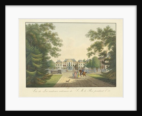 View of Het Loo Palace, The Netherlands by Frans Buffa en Zonen