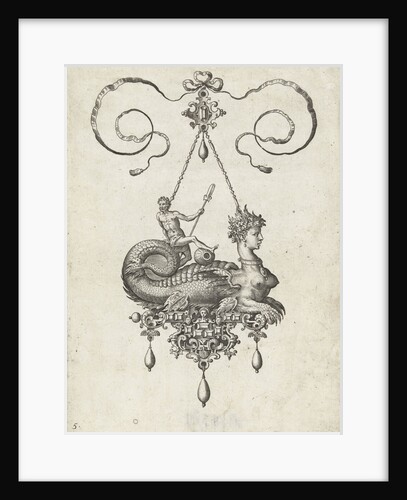 Pendant with sphinx by Philips Galle