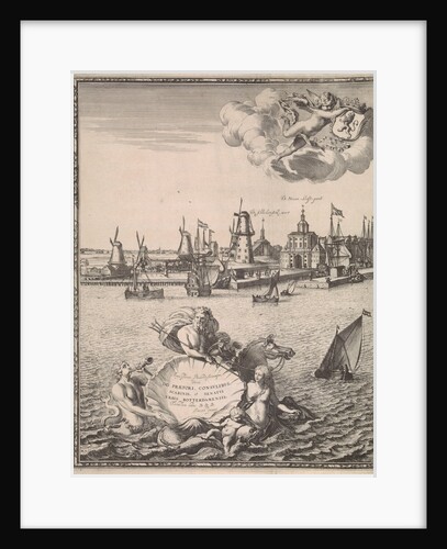 Panorama of Rotterdam by Jacob Quack