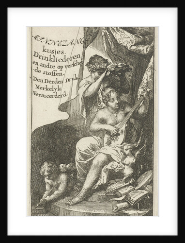 Venus crowned by Bacchus by Lucas Cloppenburg