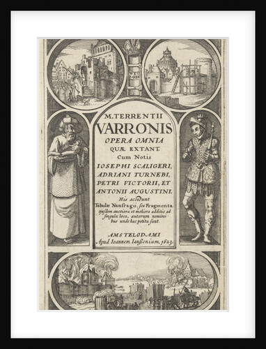 Title page for: Opera omnia qvæ extant by Johannes Janssonius