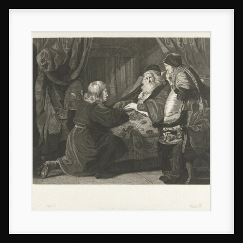 Isaac blesses Jacob by Philips Koninck