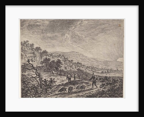 Swineherd by Herman Saftleven