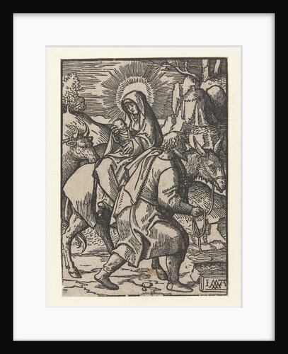 Flight into Egypt by Jacob Cornelisz van Oostsanen