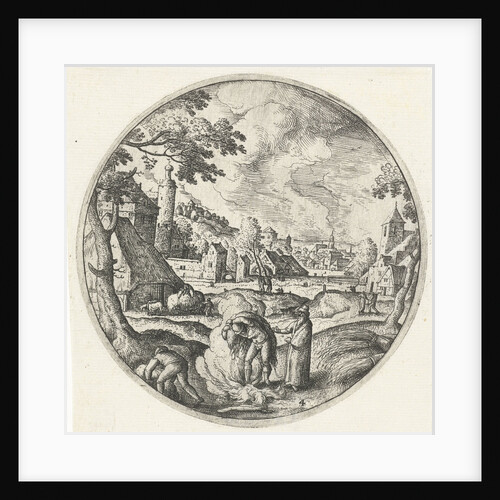 Weeds are burned by Hans Bol