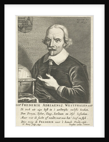 Portrait of Frederick Adriaensz Westphalen at the age of 72 by Geeraert Brandt I