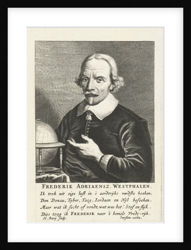 Portrait of Frederick Adriaensz Westphalen at the age of 72 by Geeraert Brandt I