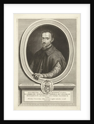 Portrait of Ambrose Ignatius Spinola y Guzmán by Richard Collin
