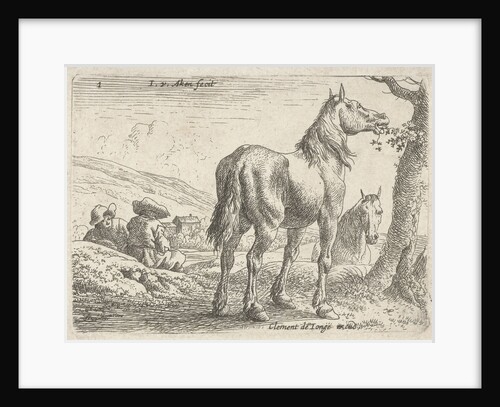 Eating horse by Clement de Jonghe