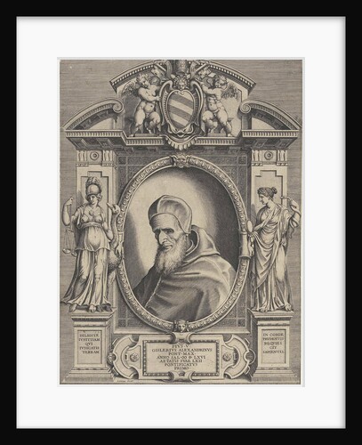 Portrait of Pope Pius V by Antonio Lafreri