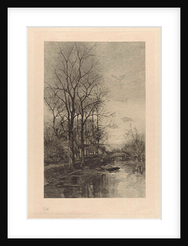 A man on a boat by Willem Steelink II