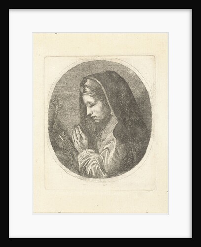 Mary Magdalene in prayer by Anonymous