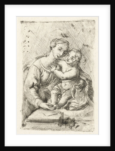 Madonna with child by Rafaël