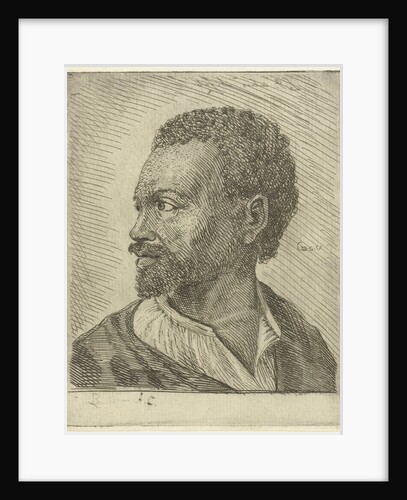 Portrait of an Abyssinian by Louis Bernard Coclers