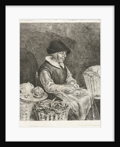 Old woman by Quiringh Gerritsz. van Brekelenkam
