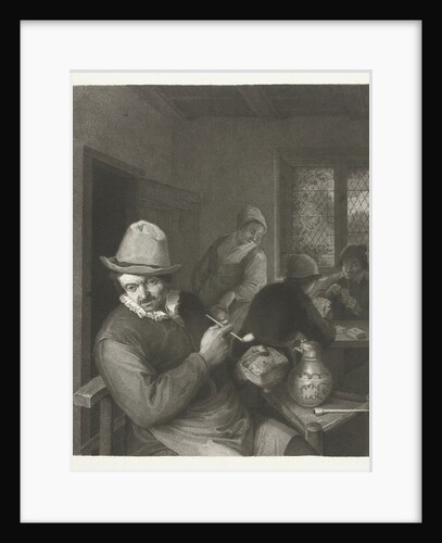 Tavern Scene with man with a pipe by Adriaen van Ostade