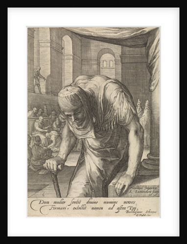 The bent woman by Gerard Valck