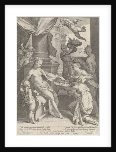 Venus Honored by Nymphs and a Faun by Harmen Jansz Muller