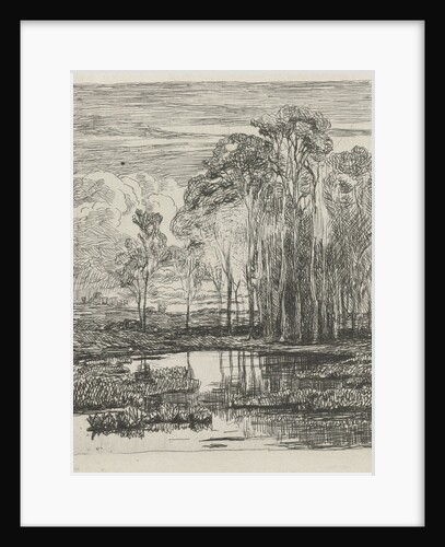 Poplars by Willem Roelofs I