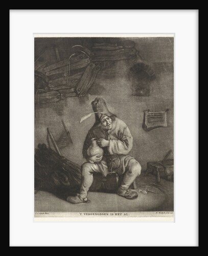 Man with a beer jug by Isaac van Ostade