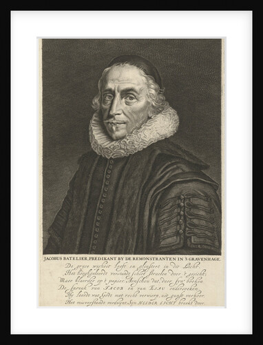 Portrait of John Jacob Batelier by Geeraert Brandt I