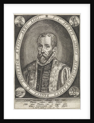 Portrait of Justus Lipsius by Jan Baptist Zangrius
