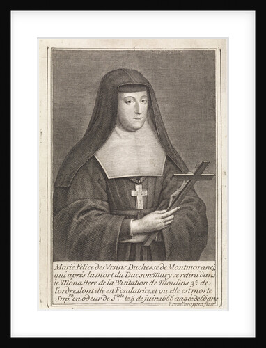 Portrait of Marie-Félice Orsini, Duchess of Montmorency by Pieter van Schuppen