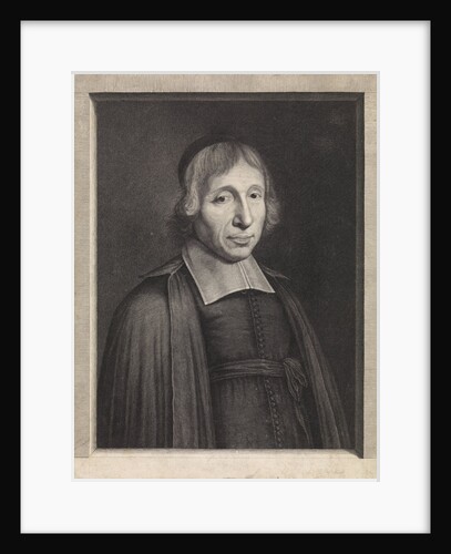 Portrait of the priest Louis-Isaac Lemaistre de Sacy by Robert Nanteuil